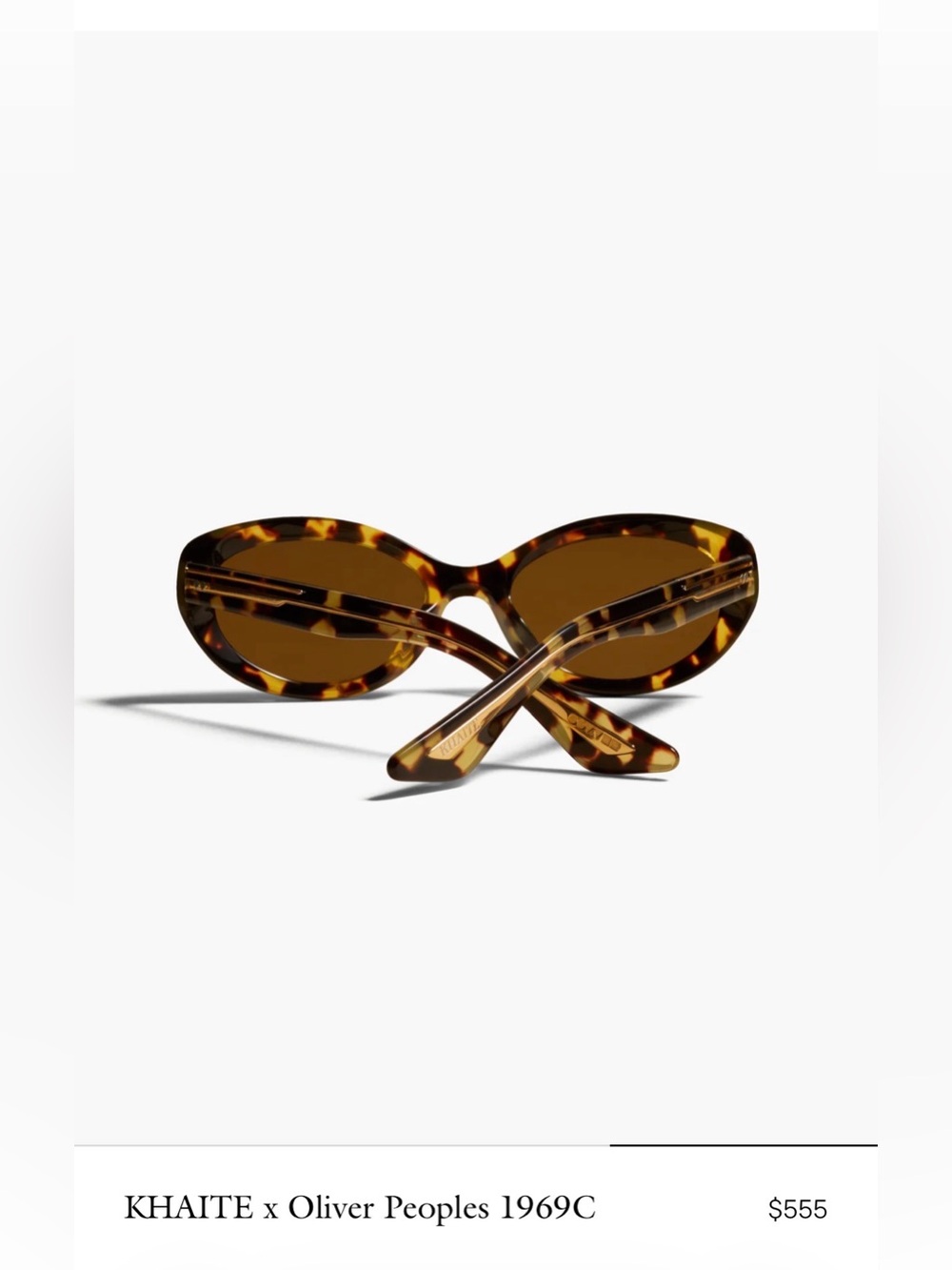 KHAITE x Oliver Peoples 1969C (Olivia Rodrigo, Jennifer Lawrence, Kaia Gerber) - Picture 3 of 8